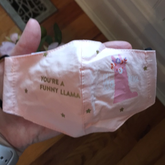 New“ You’re A Funny Llama” Kids Face Mask - Picture 7 of 12